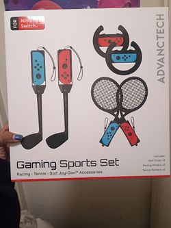 Nintendo switch gaming sport set