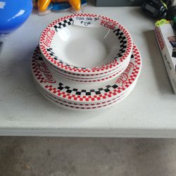 Coca-Cola Plates and Bowls