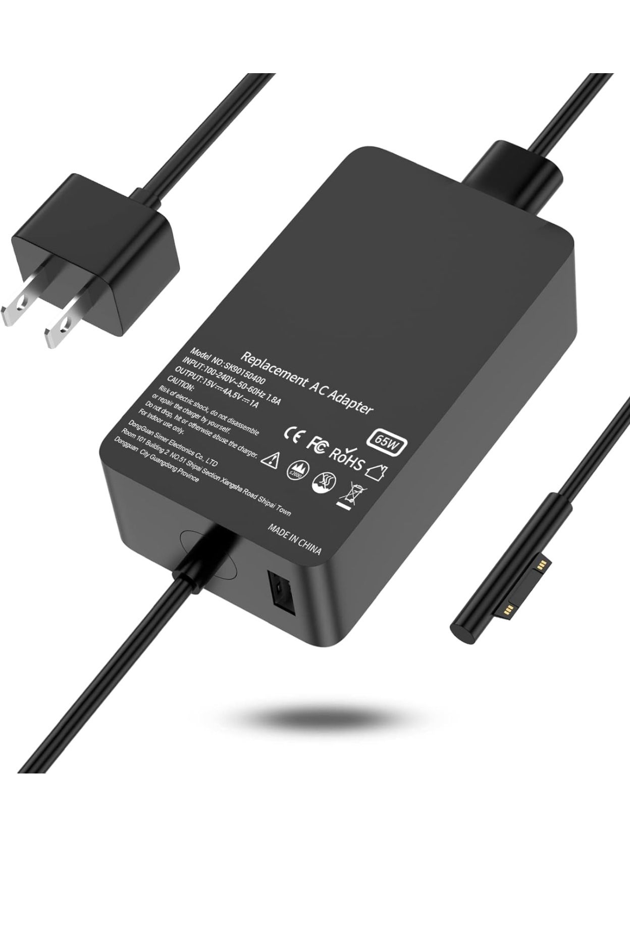 Microsoft Surface 65W Power Supply