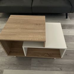 Two-Tone Coffee Table – Modern & Compact – $55 OBO