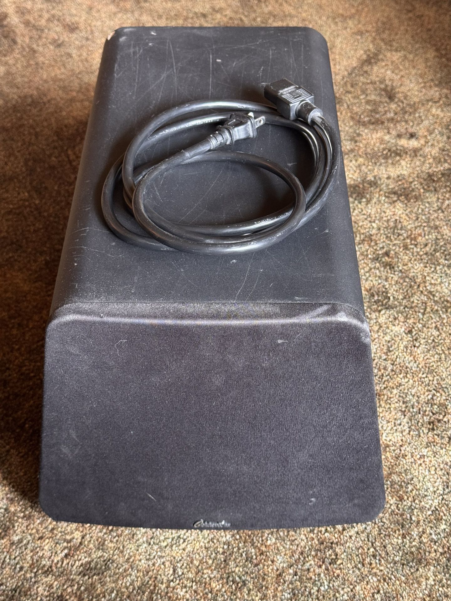 GOLDEN EAR FORCEFIELD 3 8" POWERED SUBWOOFER WITH INFRASONIC SUB-BASS RADIATOR