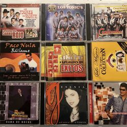 Lot of 17 Spanish Latin Tejano Salsa Music CDs