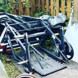 Hammer Strength Shrug Machine 