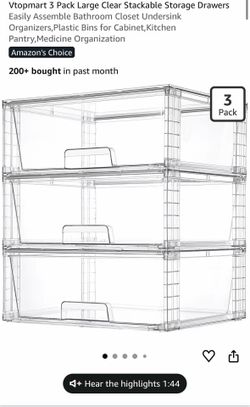 Large Stackable storage