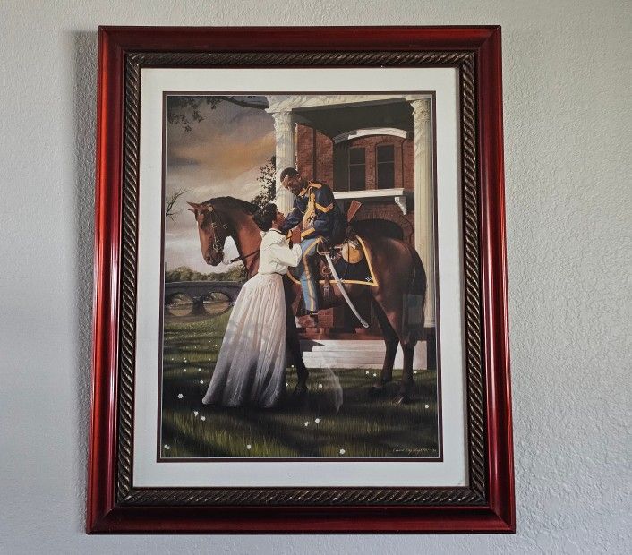 Farewell By Edward Clay Wright Jr. 33 1/2" X 27".