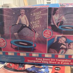 New In Box Toddler Trampoline 