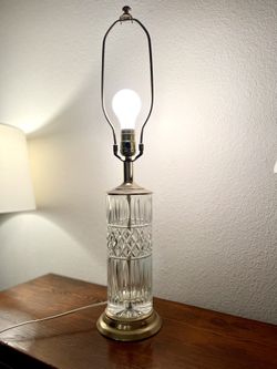 Beautiful Crystal Style Lamp