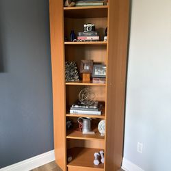Corner Bookshelf