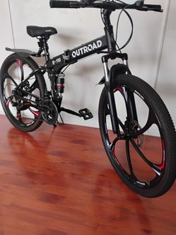 Bike new folding fits in the trunk of your car fully assembled 26 inch wheels prices for