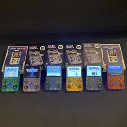 Retro Handheld Game Console With Games