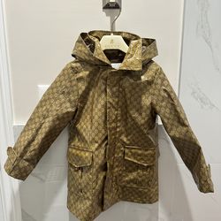 Authentic Used Gucci Kids Raincoat size 4