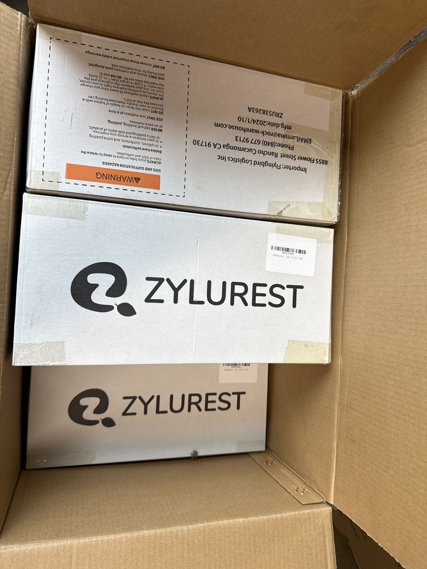 Lot of 5 Zylurest Crib Bassinet Mattresses ZRUS38263A,All Products : American Fashion Style Bags On Sale