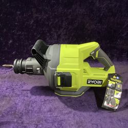 🧰🛠RYOBI ONE+18V 35’ Drain Auger w/LED,AutoFeed/Retract,CableLock,Enclosed Drum-LIGHTLY USED!(Tool Only)-$110!🧰🛠