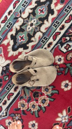 Boston Birkenstock clogs