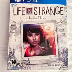 Life Is Strange Limited Edition Playstation 4 PS4