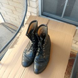 Justin Style 522 Men's Black Boots Shoes Size 10EE