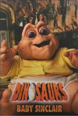 (Mint Condition) Dinosaurs Baby Sinclair Collectible Figure