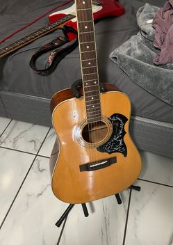 Acoustic guitar (mitchell md 100)