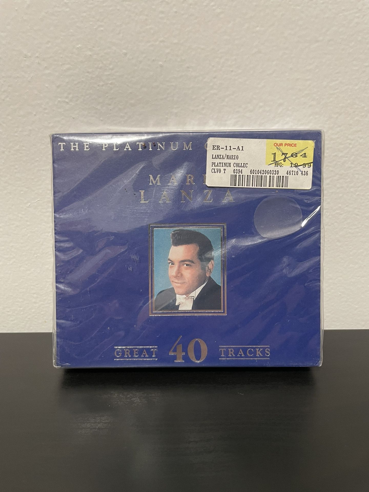 Mario Lanza Platinum Collection 2 Disc Box Set CD Album NEW SEALED Latin 1996