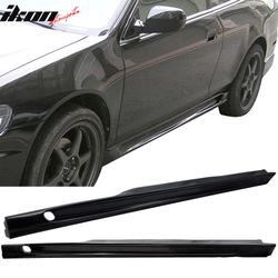 Fits 98-02 Honda Accord 2Dr Coupe J Style Side Skirts Extentsion - PU