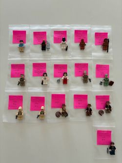 Lego Indiana Jones Minifigures 2008-2009