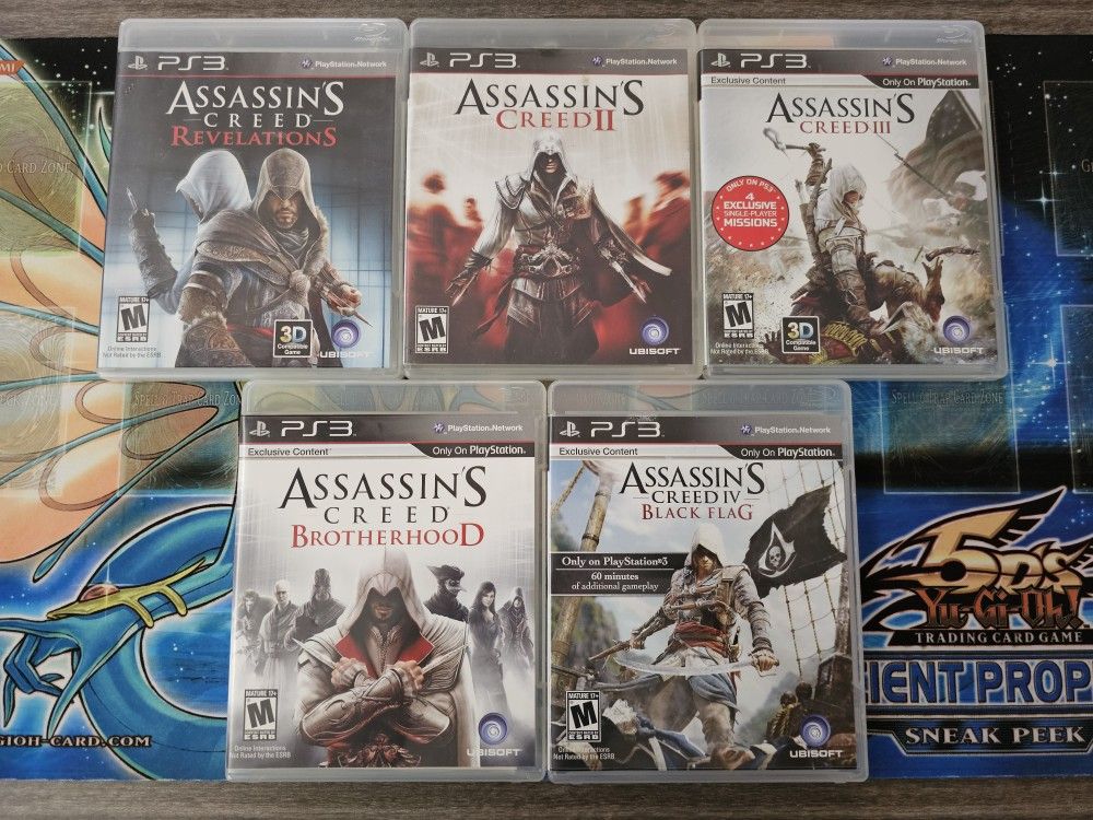 Assassins Creed PS3 Lot