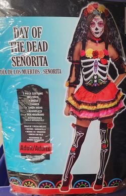 Halloween Costume- Day Of the Dead Señorita