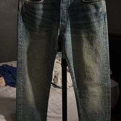 Buck Mason Maverick Slim Japanese Indigo Denim Waist 32 Length 34 Gently Used