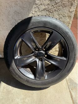SRT rims and tires