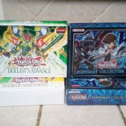 Yu Gi Oh Trading Cards 4 Boxes 