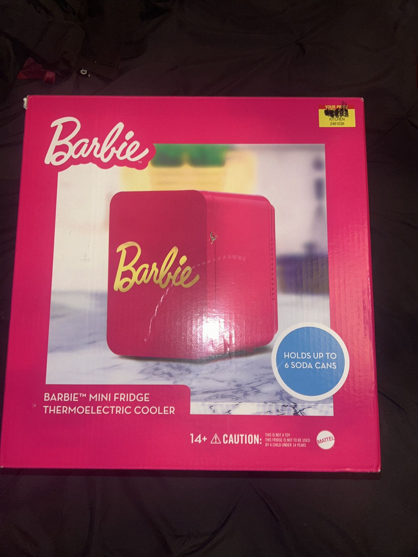 Barbie Mini Cooler