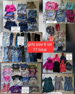 Girls size 6 bundle