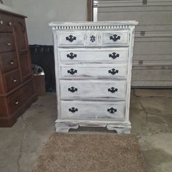 Refinished Shabby Chic Farmhouse Style Dresser