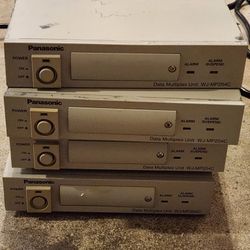 Lot of 4 Panasonic WJ-MP204C Data Multiplex Unit Camera Controller