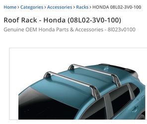 Honda hrv oem roof rack