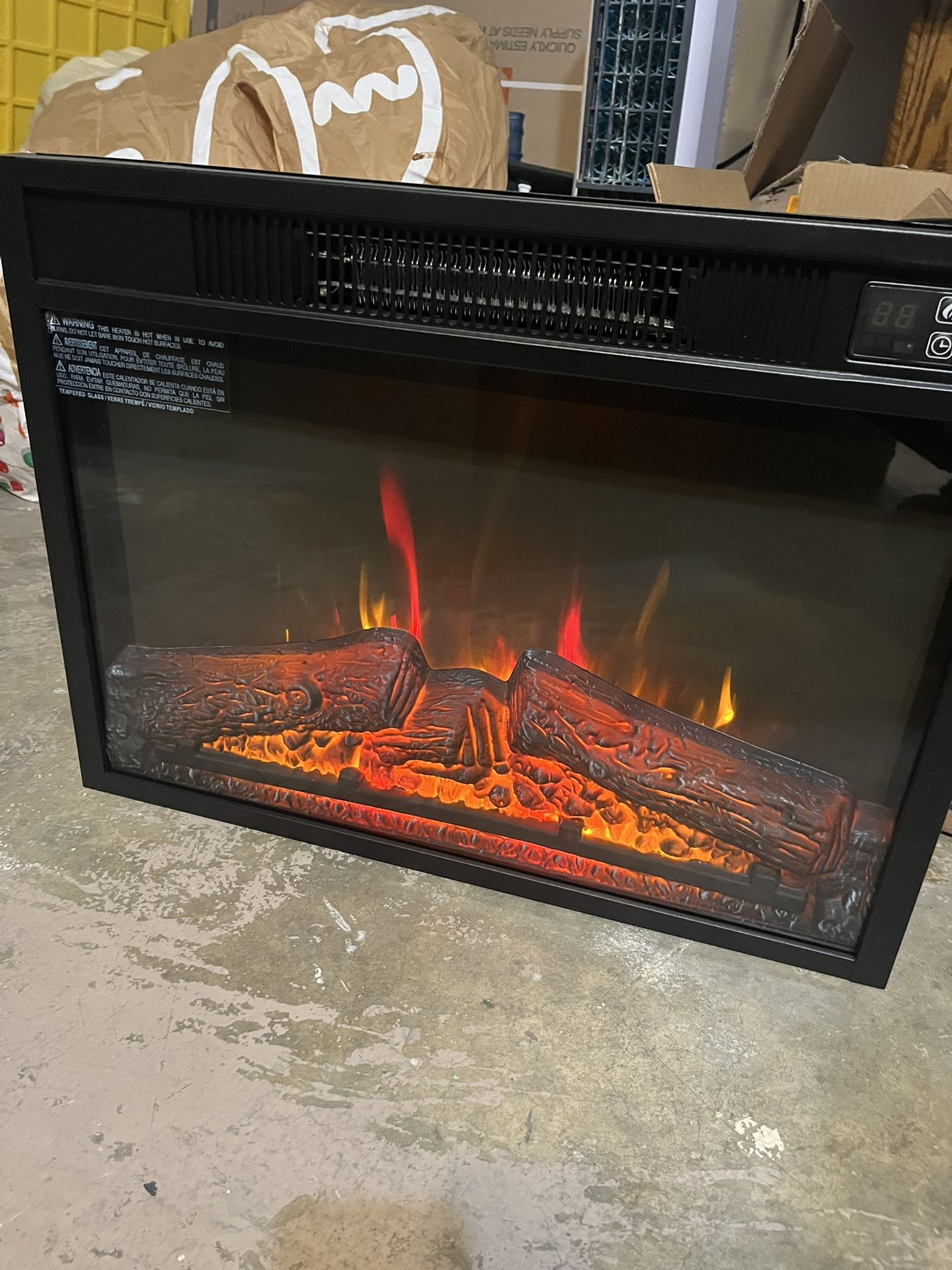 Electric Insert Fire Place 23 Inch