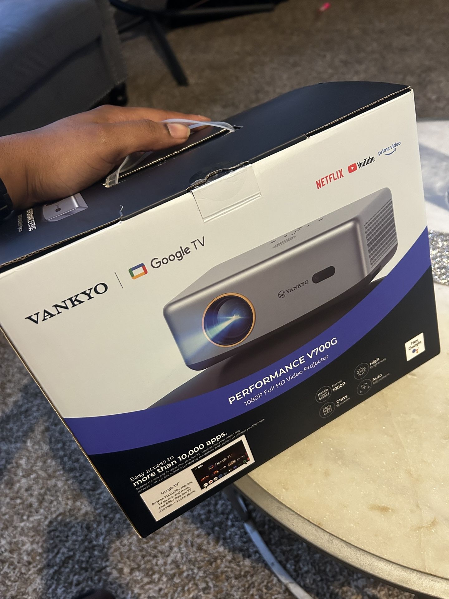 VANKYO Performance V700G Native 1080P Projector