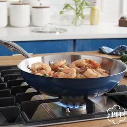 Satén de 10” de acero inoxidable de Princess house