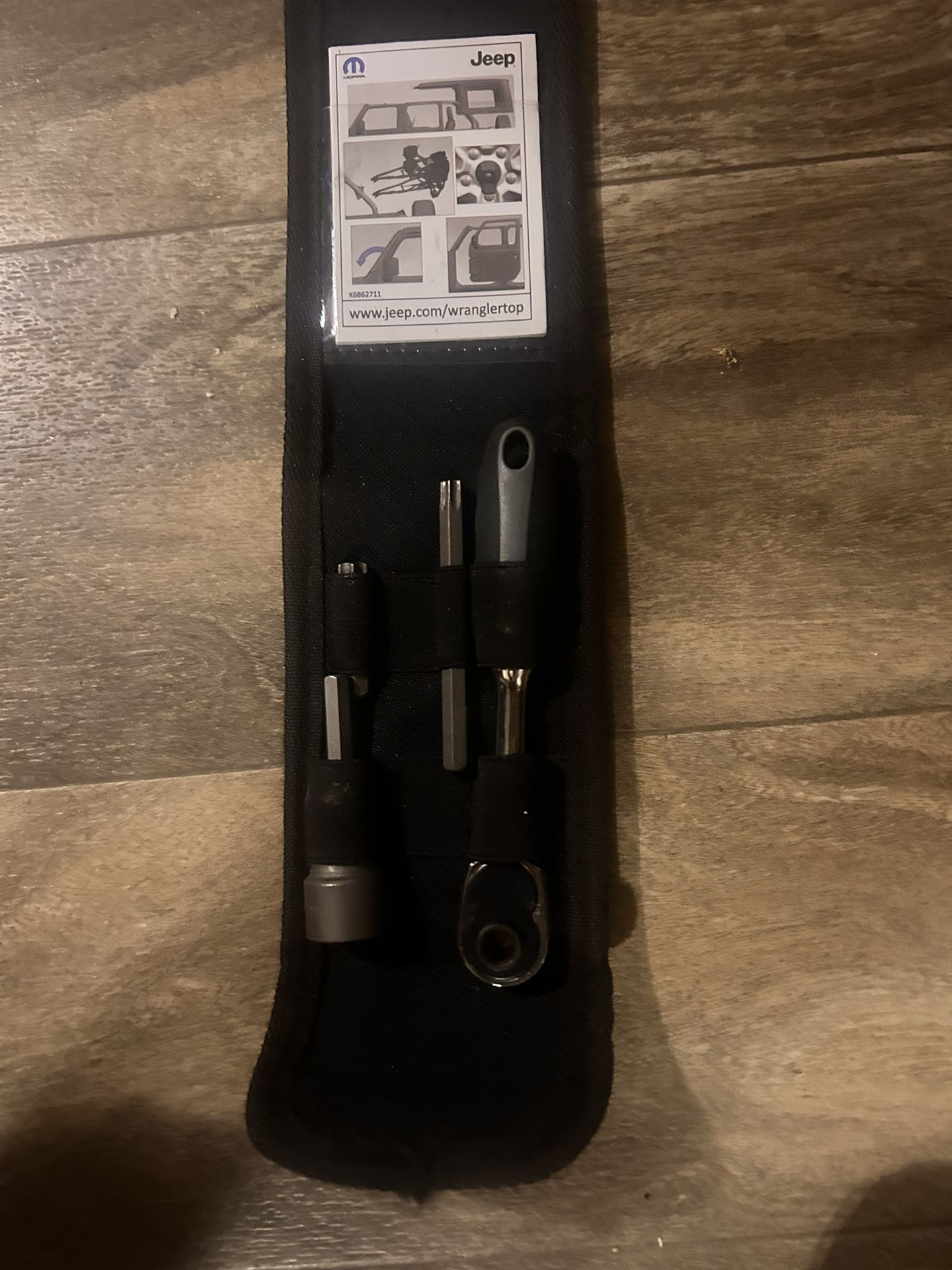 Jeep Tool Kit To Remove Hard Top & Doors