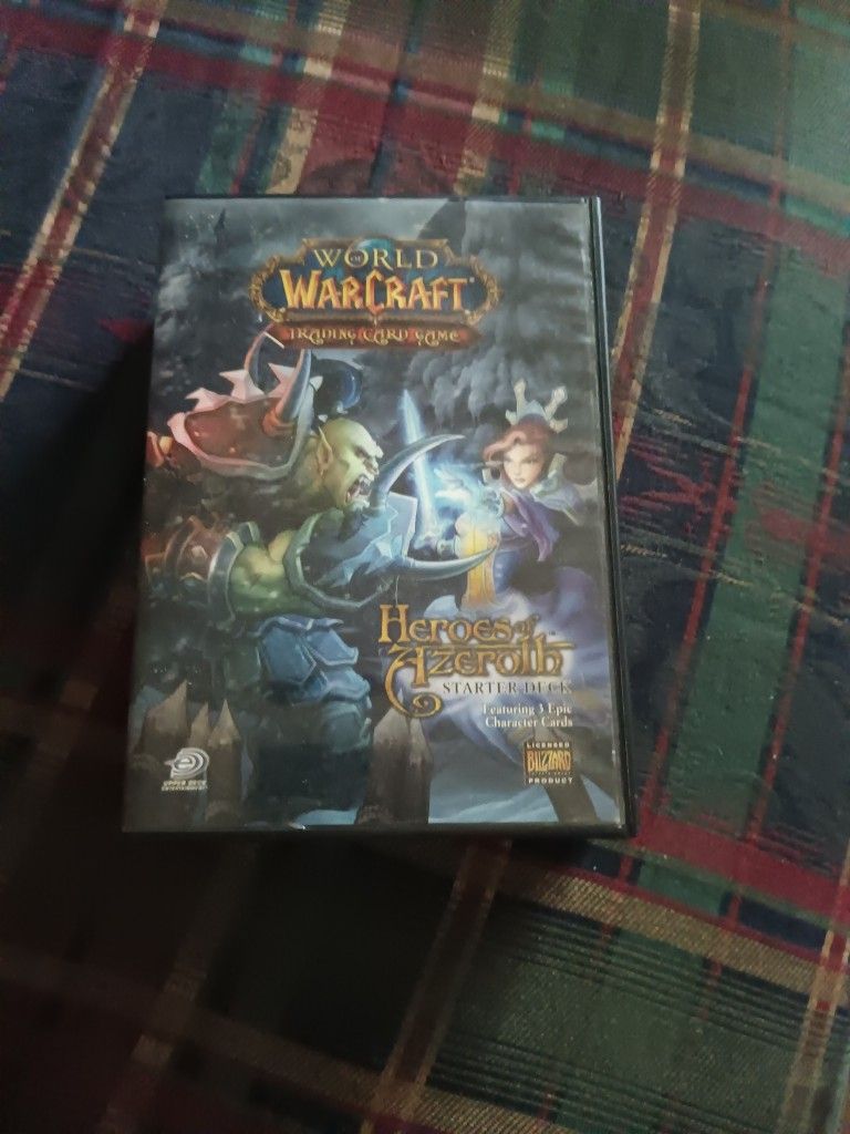 World of Warcraft TCG Heroes of Azeroth Starter Deck Trading Cards