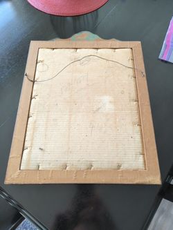Vintage J R Rosen Framed Gettysburg Address Print Thumbnail