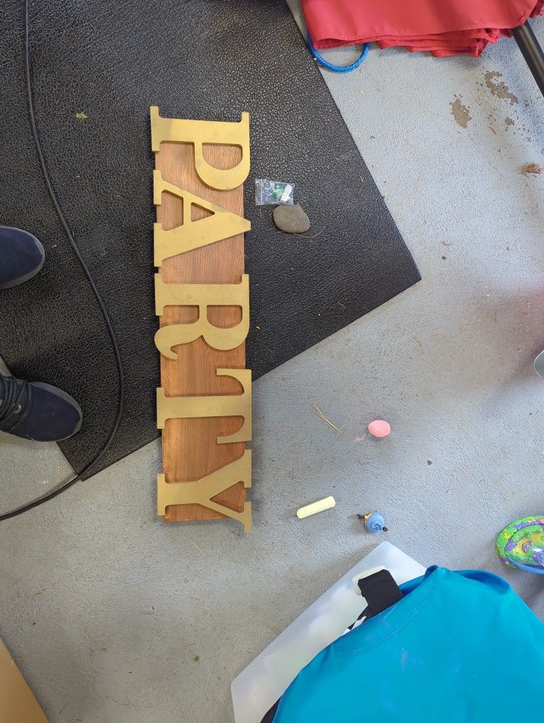 Party Sign