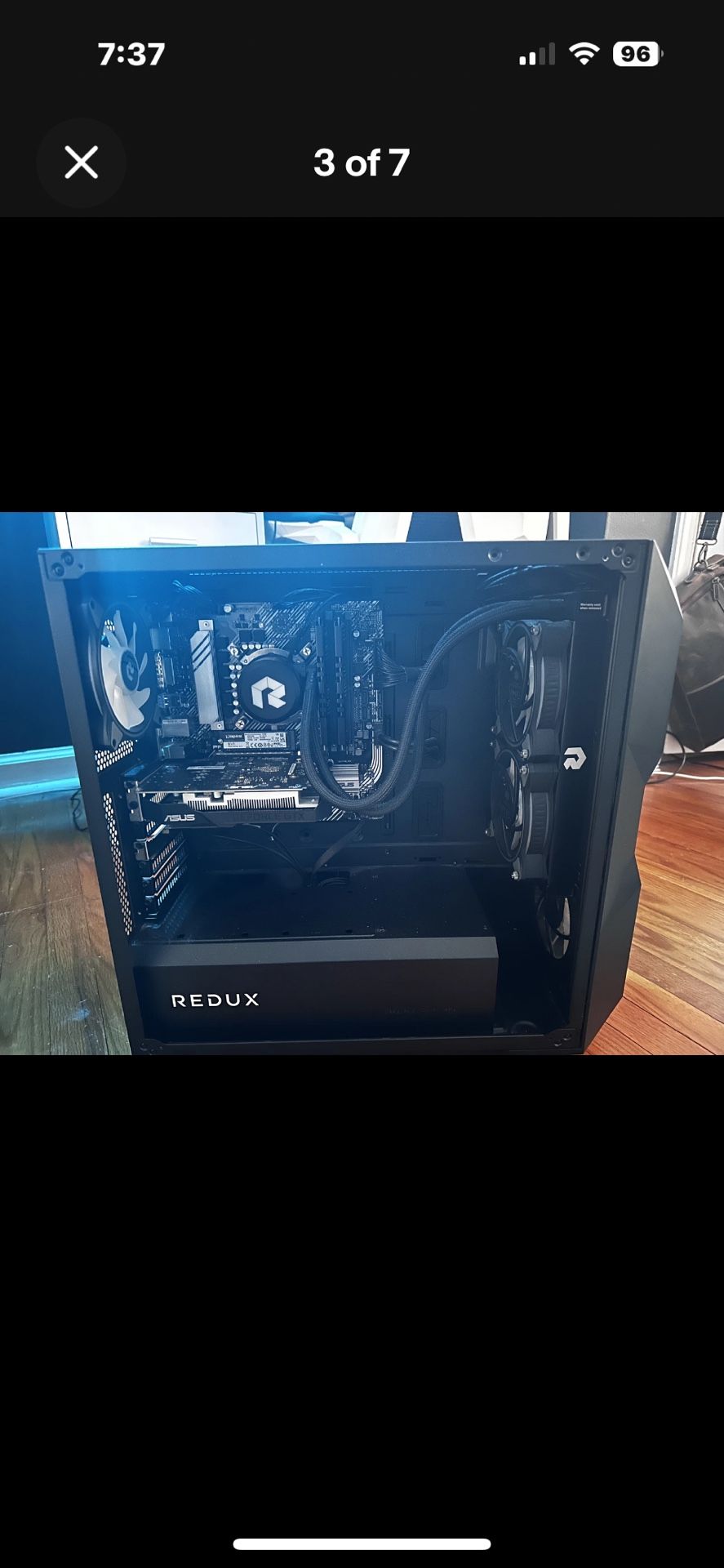 FOR SALE: Custom Gaming PC – Liquid Cooled, RGB