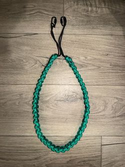 Handmade Paracord Braided Lunch Box Strap Teal