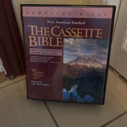 Bible Cassette Tapes Genesis-Revelations New