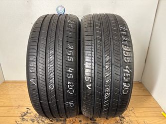 2 tires 255 45 20 Michelin primacy tour as like new