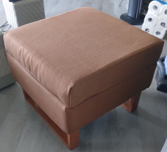 FABRIC OTTOMAN
