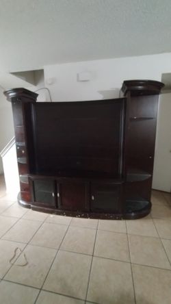 Entertainment center tv