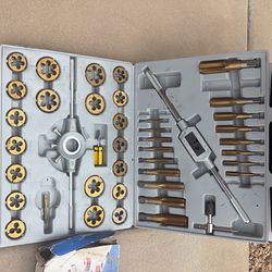 Tap & Die Threading set