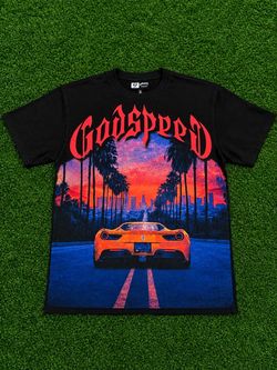Godspeed Graphic T-Shirt Black